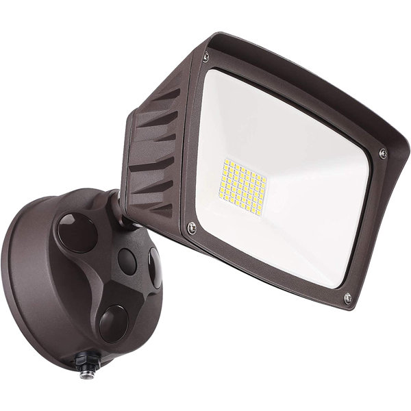 LEONLITE 1 Head LED Hardwired Dusk to Dawn Outdoor Security Flood